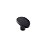 Kit 5 Puxador Beetle Zen Preto Zp5403.24 Ponto - Imagem 3