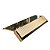 Kit 5 Puxador Citizen 45 Graus G Gold Dourado Brilhante Zen - Imagem 3
