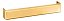 Kit 5 Puxador Creta Dourado Zen 192 Mm Zp3950.955 - Imagem 3
