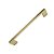 Kit 5 Puxador Dourado Il 950 Liveri Metal 160mm + Parafusos - Imagem 2