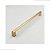 Kit 5 Puxador Liveri Il 955 160mm Dourado Fosco Italy Line - Imagem 2