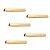 Kit 5 Puxador Moveis Elemento G 128mm Gold Dourado Brilhante - Imagem 1