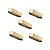 Kit 5 Puxador Moveis Elemento M 48mm Dourado Matte Fosco Zen - Imagem 1