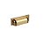 Kit 5 Puxador Plymouth Zen Gold Escovado (dourado) - Imagem 3