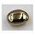 Kit 5 Puxador Ponto Seixo Pequeno Gold Zen Design Zp5761.a00 - Imagem 3