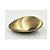 Kit 5 Puxador Seixo G 78mm X 50mm Gold Escovado dourado Zen - Imagem 4