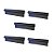Kit 5 Puxador Sorento 96mm Preto Fosco Zen Zp5450.096.24 - Imagem 2