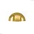 Puxador Shell 48 Mm Zen Gold Escovado (dourado) Concha - Imagem 2