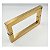 PUXADOR PARA PORTA IL4070 20CM (200MM) DOURADO DUPLO ITALY - Imagem 4