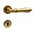 FECHADURA PORTA INTERNA QUARTO LILY IMAB DOURADO OURO ACETINADO MAQUINA 55MM COLONIAL CLASSICA - Imagem 3