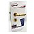 FECHADURA PORTA BANHEIRO LILY IMAB DOURADO OURO ACETINADO ESCOVADO MAQUINA 55MM COLONIAL CLASSICA - Imagem 5