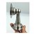 PRENDEDOR BATEDOR DE PORTA MAGNETICO ADESIVO INOX ESCOVADO - Imagem 3