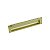 Puxador Concha de Embutir Celleno IL155 224 mm Dourado Fosco - Imagem 3