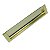 Kit 2 Puxador Concha de Embutir Celleno IL155 224 mm Dourado Fosco - Imagem 3