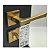 Fechadura Porta Externa Vivaldi Dourado Escovado Pado 55mm - Imagem 3