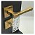 Fechadura Porta Externa Vivaldi Dourado Escovado Pado 55mm - Imagem 6