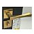 Fechadura Porta Banheiro Vivaldi Dourado Escovado Pado 55mm - Imagem 3