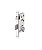 Fechadura Externa Duna Antique Imab Ouro Velho Cilindro 40mm - Imagem 5