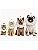 Colar Elizabetano Almofadado Cães Gatos Ajustável Macio M - Imagem 7