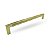 PUXADOR MÓVEIS ZIGRINATO IL1780 192MM DOURADO ITALY LINE - Imagem 2