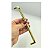 PUXADOR MÓVEIS ZIGRINATO IL1780 192MM DOURADO ITALY LINE - Imagem 5