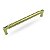 PUXADOR MÓVEIS ZIGRINATO IL1780 160MM DOURADO ITALY LINE - Imagem 3
