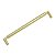 PUXADOR MÓVEIS ZIGRINATO IL1780 160MM DOURADO ITALY LINE - Imagem 5