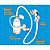DUCHA FAME FLEXDUCHA HIGIÊNICA AQUECEDOR DE ÁGUA 220V 4000W BRANCO 243019 - Imagem 3