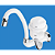 TORNEIRA ELÉTRICA FAME BICA MOVEL 127V 4800W 1992 BRANCO 245291 - Imagem 3