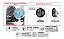 VENTILADOR DE MESA FAME 127V PRETO FAN 20CM 1543121 803154 - Imagem 4