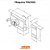 FECHADURA STAM PORTÃO 701/100 INOX 56417 11401 - Imagem 14