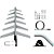 ANTENA DIGITAL AQUARIO EXTERNA  DTV-1500 COM KIT 448320 - Imagem 8