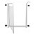 GRADE PROTEÇÃO 80CM DOOR DOG 80 PETS BRANCO 519391 - Imagem 9