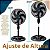 VENTILADOR DE COLUNA SOLARIS 50CM PRETO 6PÁS FS1608 75W 769975 - Imagem 6