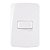 CONJUNTO MARGIRIUS B3 COM PLACA 4X2 1 SIMPLES PA019477 BRANCO 672815 - Imagem 1
