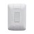 CONJUNTO TRAMONTINA ARIA 1 INTERRUPTOR SIMPLES 57241/001 BRANCO 615390 - Imagem 1