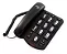 TELEFONE COM FIO INTELBRAS TOK FACIL PRETO 301388 - Imagem 2