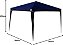 TENDA DE PRAIA SANFONADA GAZEBO MOR X-FLEX AZUL 3X3 METROS 564354 - Imagem 7