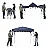 TENDA DE PRAIA SANFONADA GAZEBO MOR X-FLEX AZUL 3MX3 METROS 564354 - Imagem 6