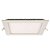 PAINEL LED BLUMENAU BRANCO EMBUTIR 18W 6500K QUADRADO LUZ BRANCO BIVOLT 551775 - Imagem 5