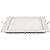 PAINEL LED BLUMENAU BRANCO EMBUTIR 18W 3000K QUADRADO LUZ AMARELO BIVOLT 572179 - Imagem 6