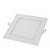 PAINEL LED BLUMENAU BRANCO EMBUTIR 18W 3000K QUADRADO LUZ AMARELO BIVOLT 572179 - Imagem 7