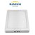 PAINEL LED BLUMENAU BRANCO SOBREPOR 12W 3000K QUADRADO BIVOLT LUZ AMARELO 572217 - Imagem 6
