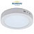 PAINEL LED BLUMENAU BRANCO SOBREPOR 12W 3000K REDONDO BIVOLT LUZ AMARELO 572209 - Imagem 5