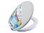 ASSENTO DUDA OVAL ALMOFADADO CINZA CLARO 681083 - Imagem 2