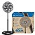 VENTILADOR DE COLUNA VENTISOL 40CM 6PÁS PRETO 127V 3850 528080 - Imagem 6