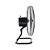VENTILADOR DE MESA VENTISOL 50CM 6PÁS STEEL CHAPA PREMIUM 5968 768790 - Imagem 2