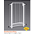 GRADE DE PROTEÇÃO PORTAO 70CM DOOR DOG PETS BRANCO GPD 340090 - Imagem 2