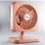 VENTILADOR DE MESA VENTIDELTA TURBI 40CM ROSA 127V 62-4102 770310 - Imagem 4