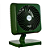 VENTILADOR DE MESA VENTIDELTA TURBI 40CM VERDE 127V 62-4103 770329 - Imagem 2